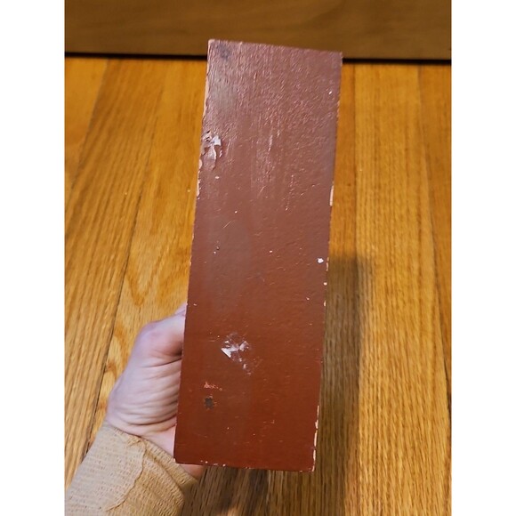 Vintage Cast Iron White Cat Nutcracker On Wooden Base - Picture 6 of 12